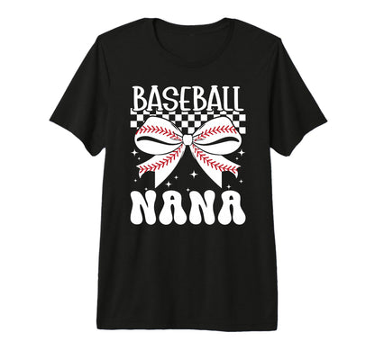 Baseball Nana Coquette Nana Baseball T-Shirt - Unique Graphic for Adults - T-Shirt, Sweatshirt, Hoodie