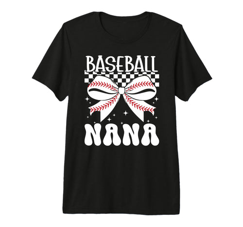 Baseball Nana Coquette Nana Baseball T-Shirt - Unique Graphic for Adults - T-Shirt, Sweatshirt, Hoodie