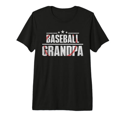 Mens Baseball Grandpa Proud Sports Fan T-Shirt - Novelty Apparel Men Women - T-Shirt, Sweatshirt, Hoodie