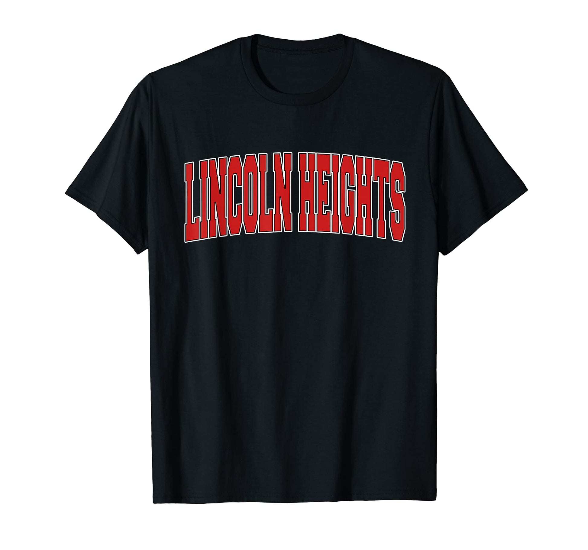 Lincoln Heights Oh Ohio Varsity Usa T-Shirt - Aesthetic Graphic for Adults - T-Shirt, Sweatshirt, Hoodie