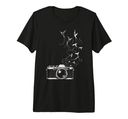 Photographer Camera Photography Birds T-Shirt - Streetwear Style Men Women - T-Shirt, Sweatshirt, Hoodie