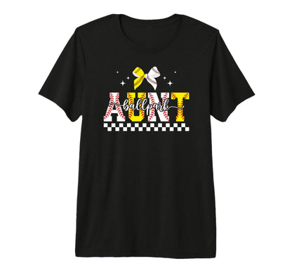 Ballpark Aunt Baseball Softball T-Shirt - Fun Novelty Design Men Women - T-Shirt, Sweatshirt, Hoodie
