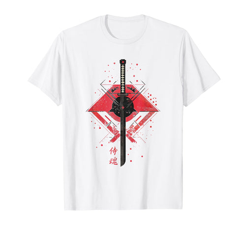 Anime Cyberpunk Samurai Grunge Vaporwave T-Shirt - Minimalist Print Unisex - T-Shirt, Sweatshirt, Hoodie