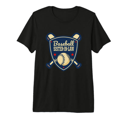 Baseball Sister Law Matching T-Shirt - Casual Everyday Wear for Adults - T-Shirt, Sweatshirt, Hoodie