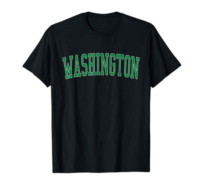 Washington Pa Distressed Green Varsity T-Shirt - Unique Graphic Unisex - T-Shirt, Sweatshirt, Hoodie
