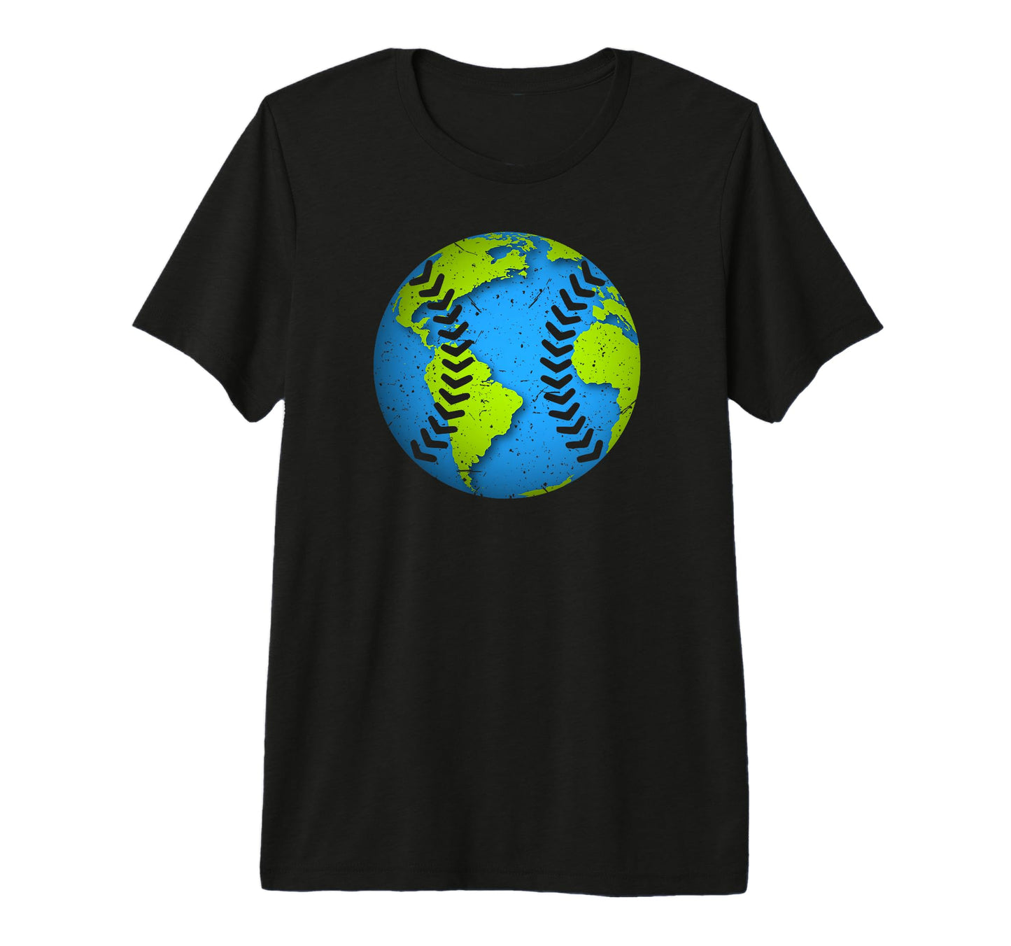 Earth Baseball Earth Day Favors T-Shirt - Streetwear Style for Adults - T-Shirt, Sweatshirt, Hoodie