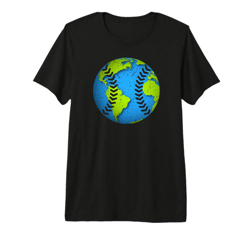 Earth Baseball Earth Day Favors T-Shirt - Streetwear Style for Adults - T-Shirt, Sweatshirt, Hoodie