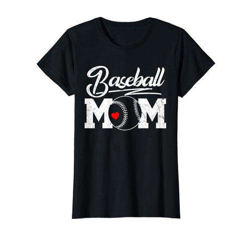 Womens Proud Baseball Mom Supportive Mom T-Shirt - Streetwear Style Unisex - T-Shirt, Sweatshirt, Hoodie