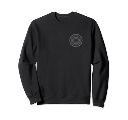 Minimalist Subtle Camera Lens Sweatshirt - Custom Art Print Men Women - T-Shirt, Sweatshirt, Hoodie