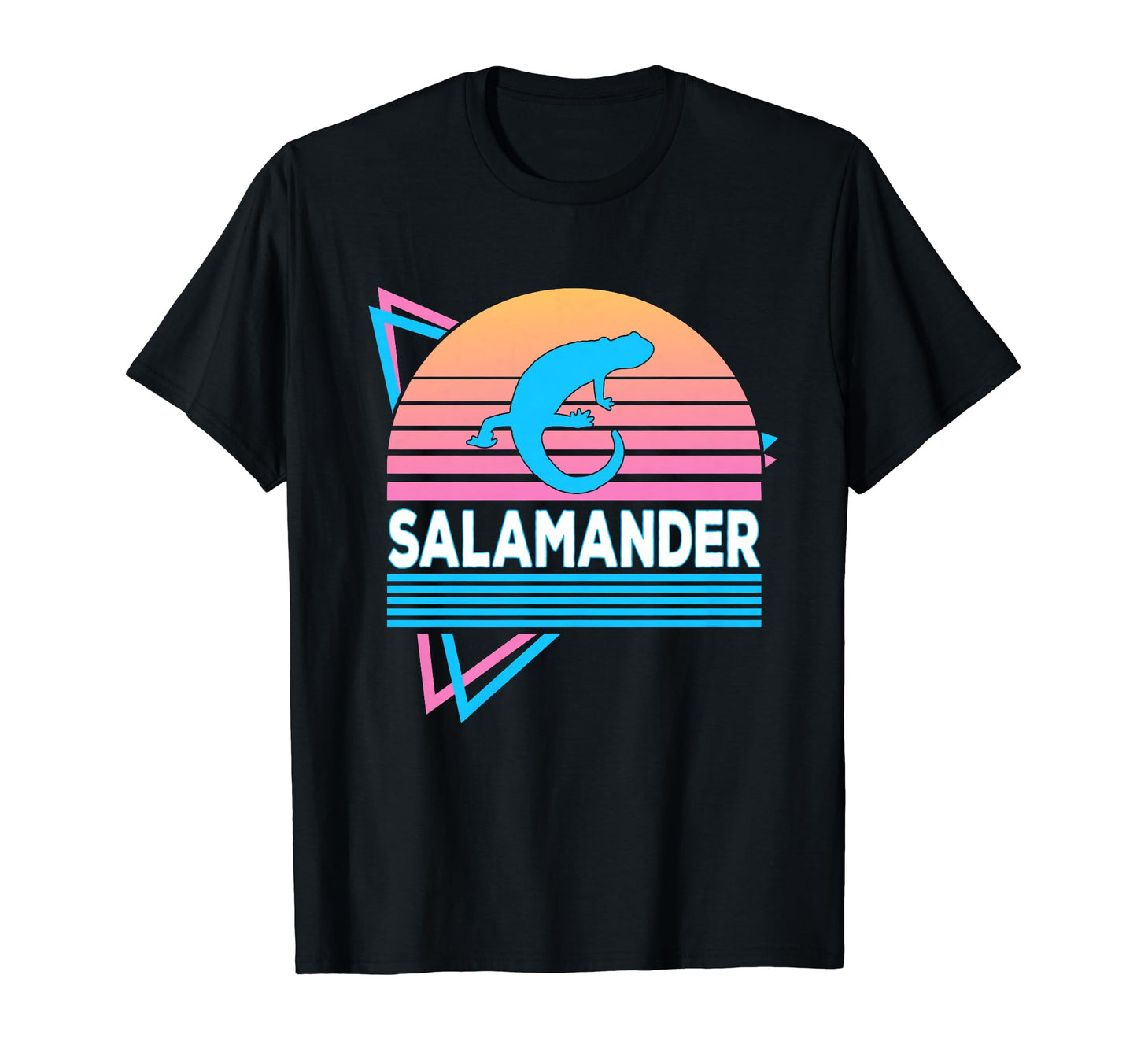 Salamander Vaporwave Aesthetic T-Shirt - Minimalist Print Unisex - T-Shirt, Sweatshirt, Hoodie
