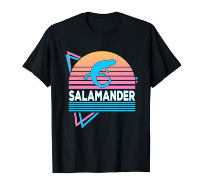 Salamander Vaporwave Aesthetic T-Shirt - Minimalist Print Unisex - T-Shirt, Sweatshirt, Hoodie