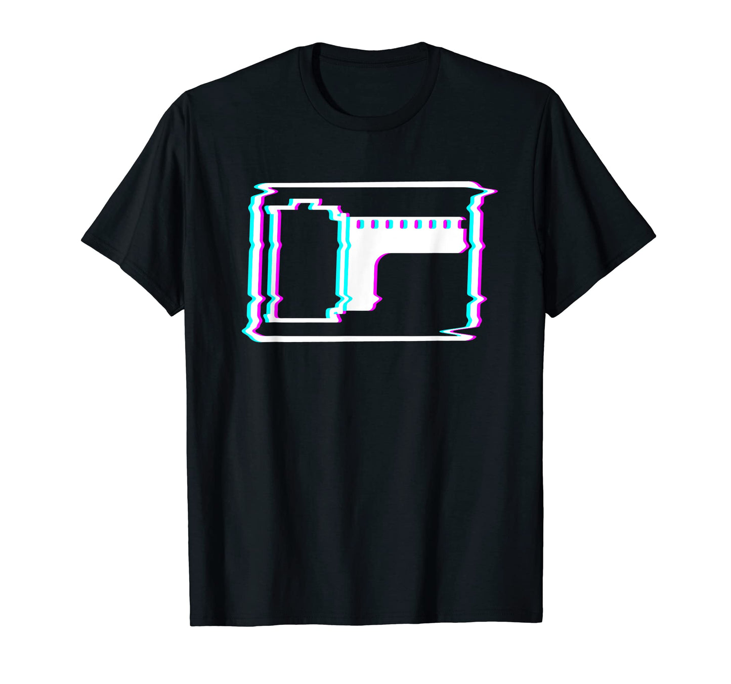 35Mm Film Vaporwave Aesthetic Glitch Art T-Shirt - Graphic Print for Adults - T-Shirt, Sweatshirt, Hoodie