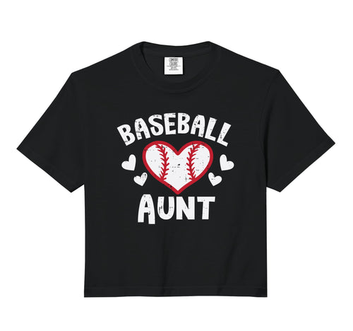 Baseball Aunt Heart Family Matching Aunty Hoodie - Trendy Graphic Unisex - T-Shirt, Sweatshirt, Hoodie
