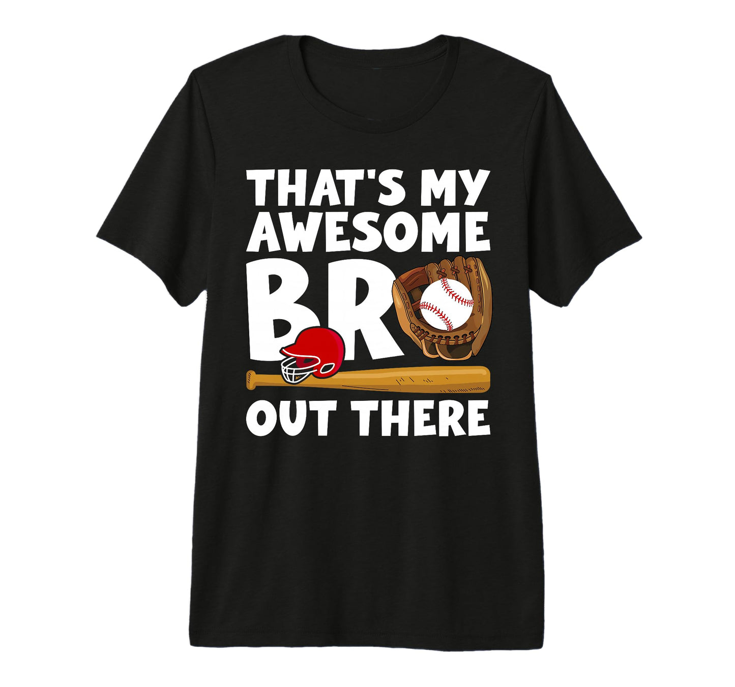 Baseball Brother Proud Baseball T-Shirt - Aesthetic Graphic Men Women - T-Shirt, Sweatshirt, Hoodie