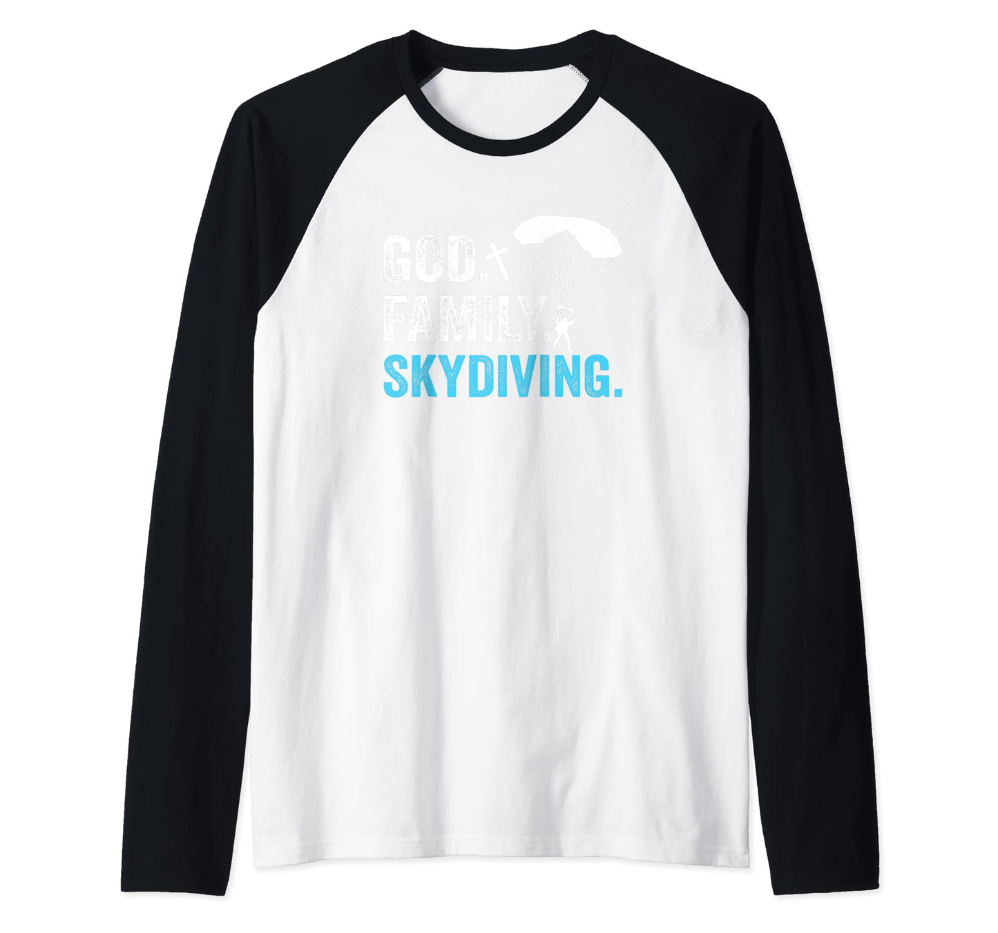 God Family Skydiving Skydiver Parachute Hoodie - Unique Graphic for Adults - T-Shirt, Sweatshirt, Hoodie