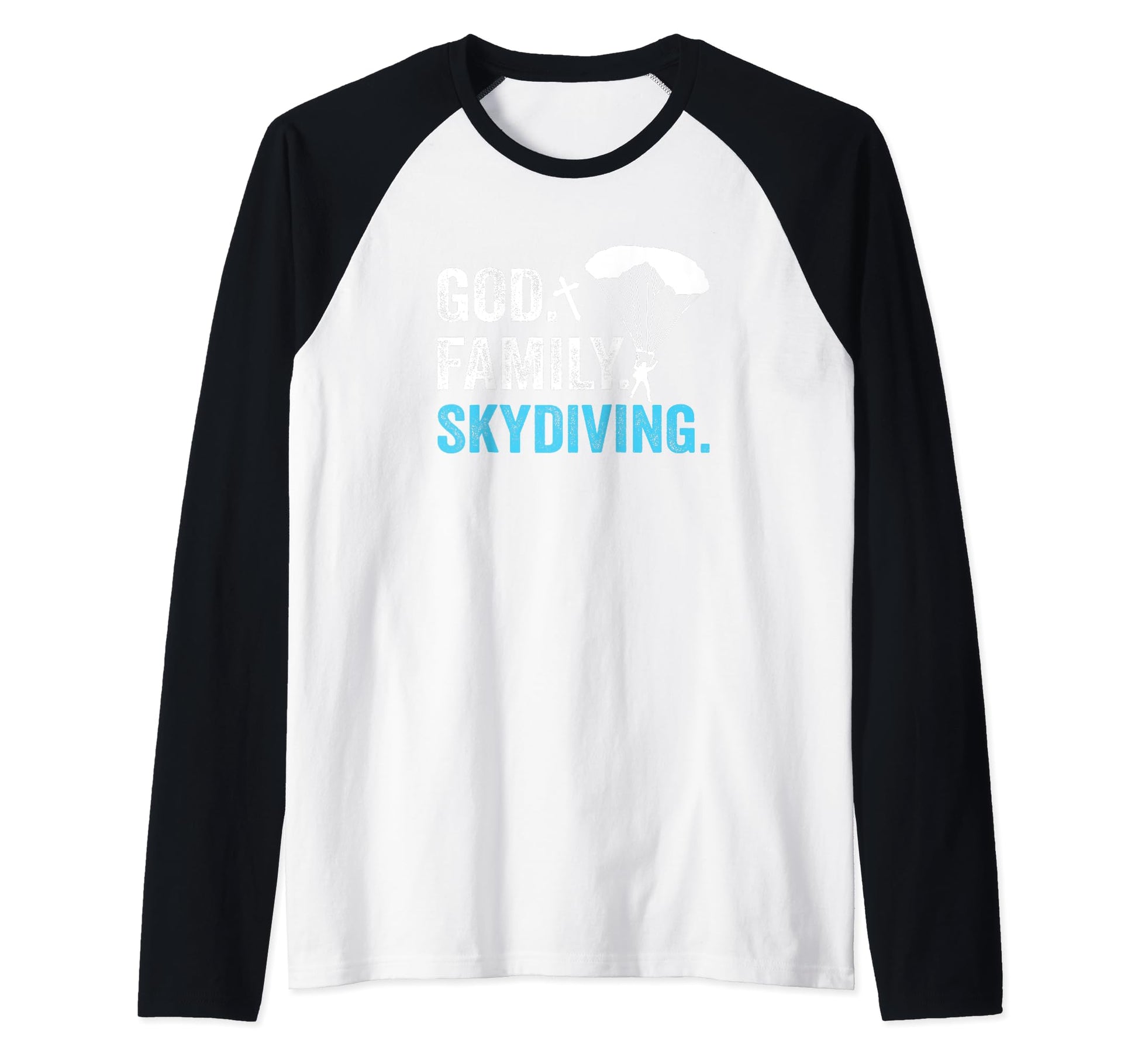 God Family Skydiving Skydiver Parachute Hoodie - Unique Graphic for Adults - T-Shirt, Sweatshirt, Hoodie
