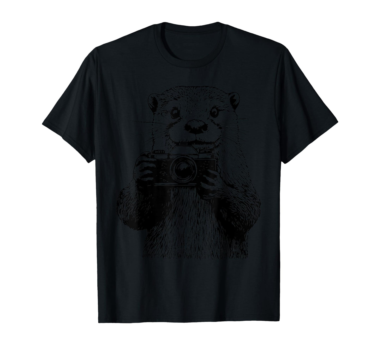 Otter Camera Otter Photographer T-Shirt - Streetwear Style Unisex - T-Shirt, Sweatshirt, Hoodie