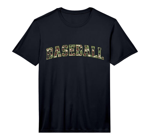 Mens Camo Baseball Camourflage T-Shirt - Casual Everyday Wear Unisex - T-Shirt, Sweatshirt, Hoodie