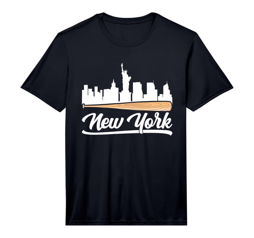 New York City Skyline Baseball Lover T-Shirt - Graphic Print Men Women - T-Shirt, Sweatshirt, Hoodie