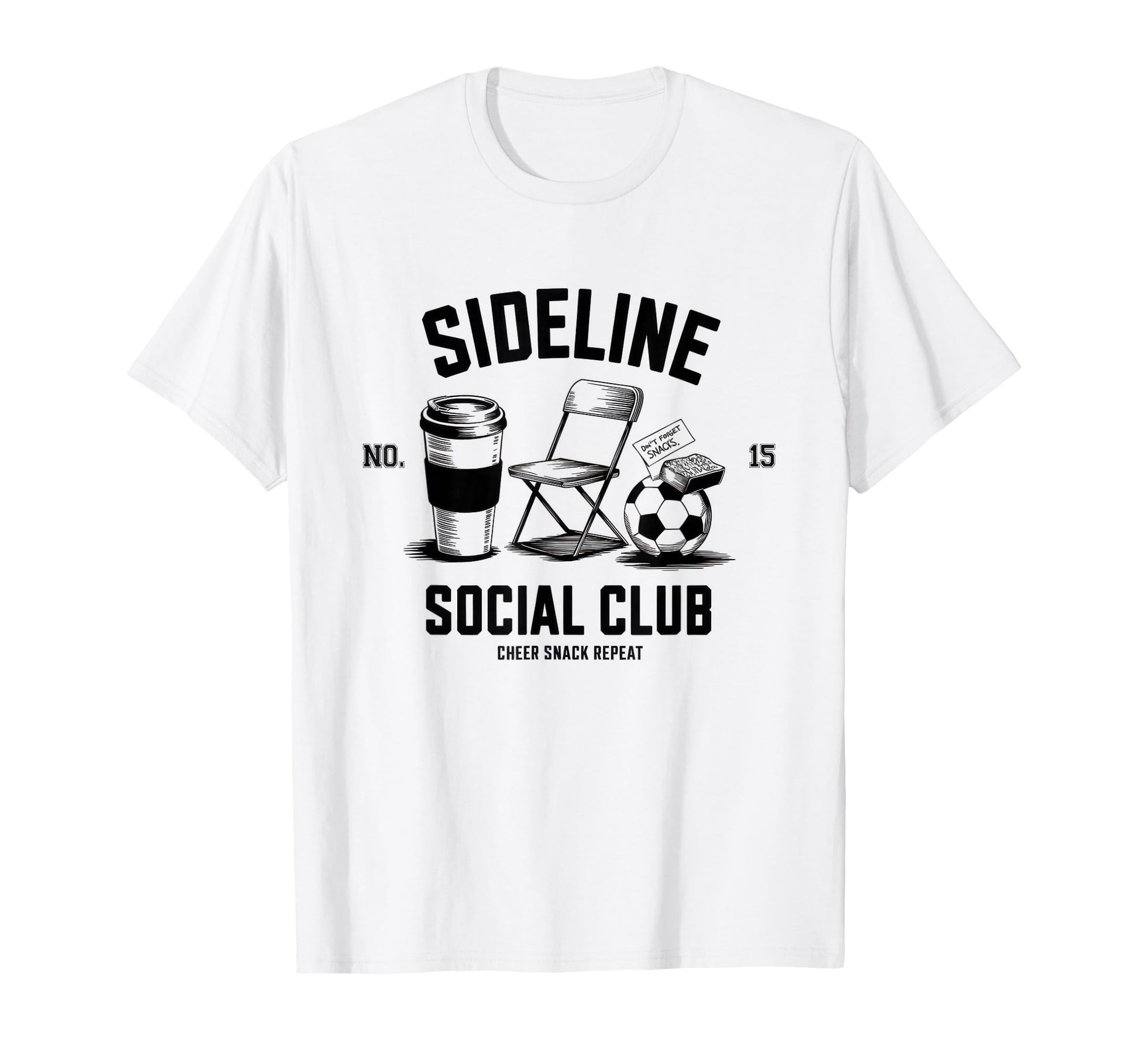 Sideline Social Club Soccer Mom Game T-Shirt - Aesthetic Graphic Men Women - T-Shirt, Sweatshirt, Hoodie