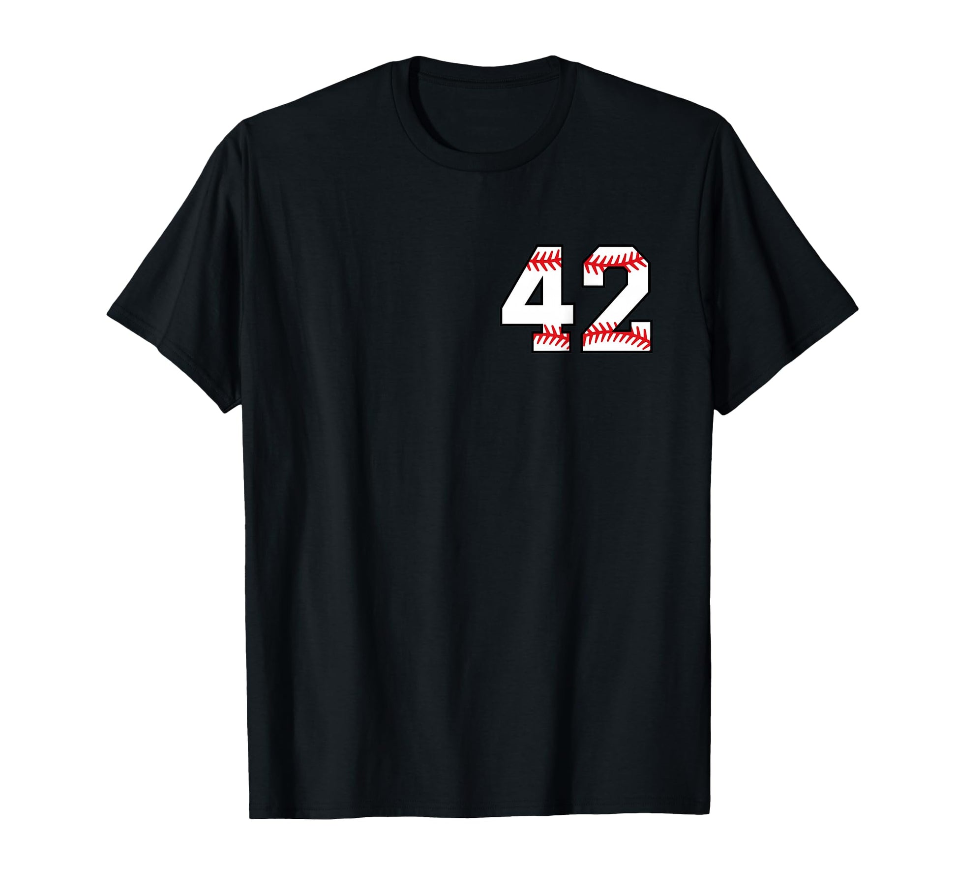 Baseball Number 42 T-Shirt - Novelty Apparel Men Women - T-Shirt, Sweatshirt, Hoodie
