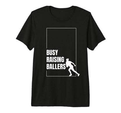 Funny Baseball Quotes Busy Raising T-Shirt - Trendy Graphic for Adults - T-Shirt, Sweatshirt, Hoodie