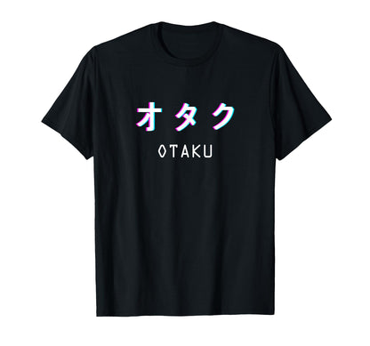 Otaku Japanese Anime Aesthetic Vaporwave T-Shirt - Streetwear Style Unisex - T-Shirt, Sweatshirt, Hoodie