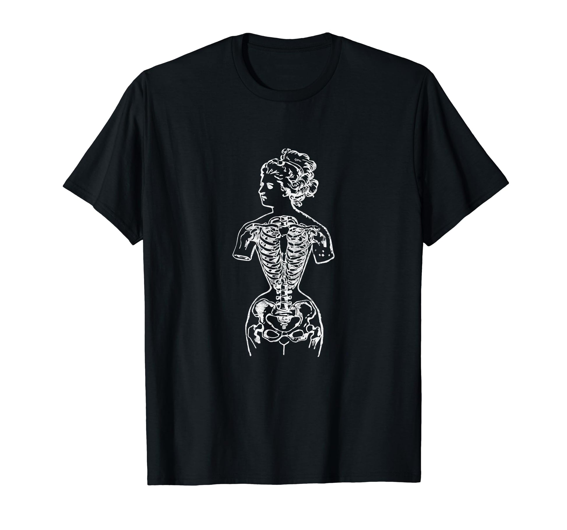 Venus Skeleton Vaporwave Aesthetic T-Shirt - Novelty Apparel Men Women - T-Shirt, Sweatshirt, Hoodie