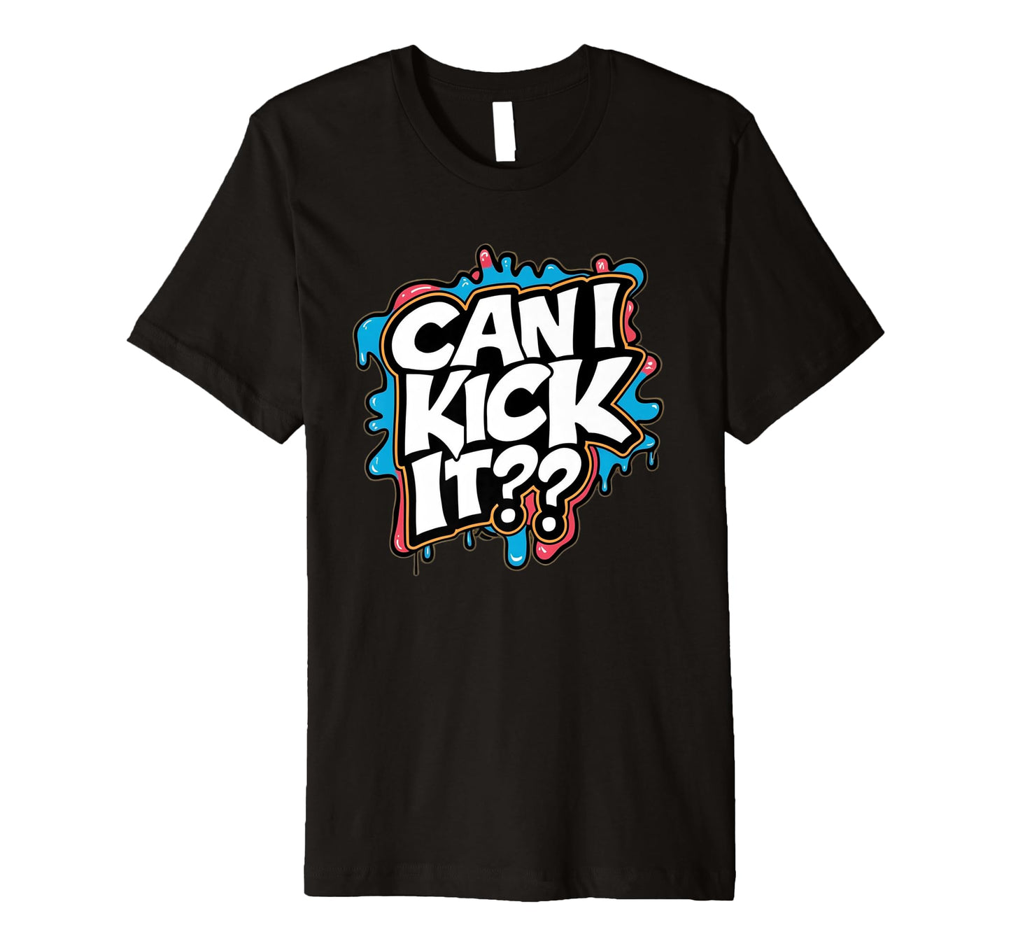 Can I Kick It 80S 90S Hip Hop B Old School T-Shirt - Graphic Print Unisex - T-Shirt, Sweatshirt, Hoodie