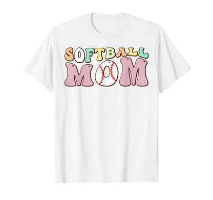 Baseball Mom Bleached Messy Bun Game Day T-Shirt - Custom Art Print Unisex - T-Shirt, Sweatshirt, Hoodie
