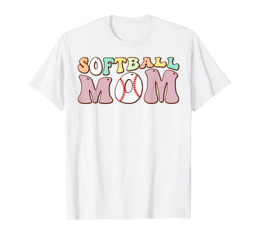 Baseball Mom Bleached Messy Bun Game Day T-Shirt - Custom Art Print Unisex - T-Shirt, Sweatshirt, Hoodie
