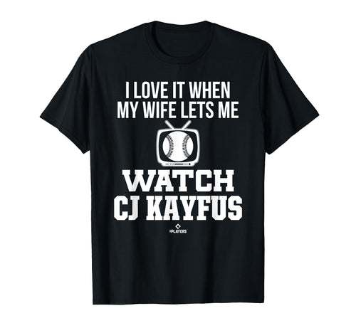 My Wife Lets Me Watch Cj Kayfus T-Shirt - Graphic Print for Adults - T-Shirt, Sweatshirt, Hoodie