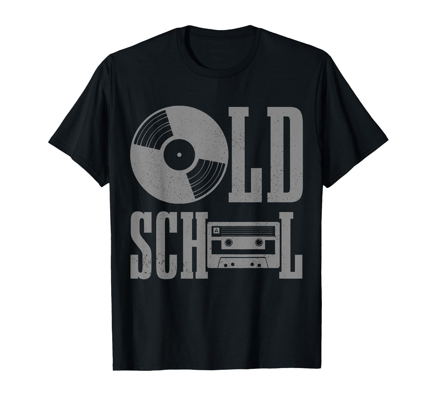 Vinyl Record Casette Tape Old T-Shirt - Fun Novelty Design Men Women - T-Shirt, Sweatshirt, Hoodie