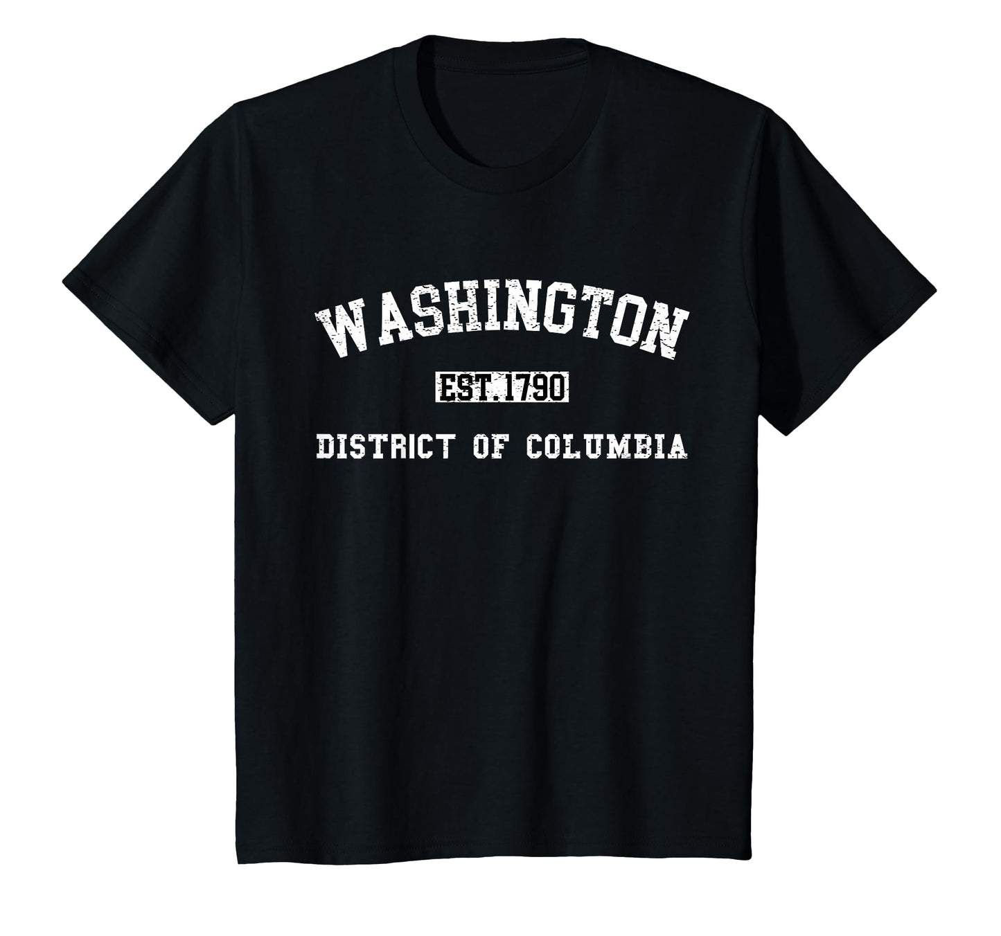 Washington Dc Usa Varsity Sports T-Shirt - Fun Novelty Design for Adults - T-Shirt, Sweatshirt, Hoodie