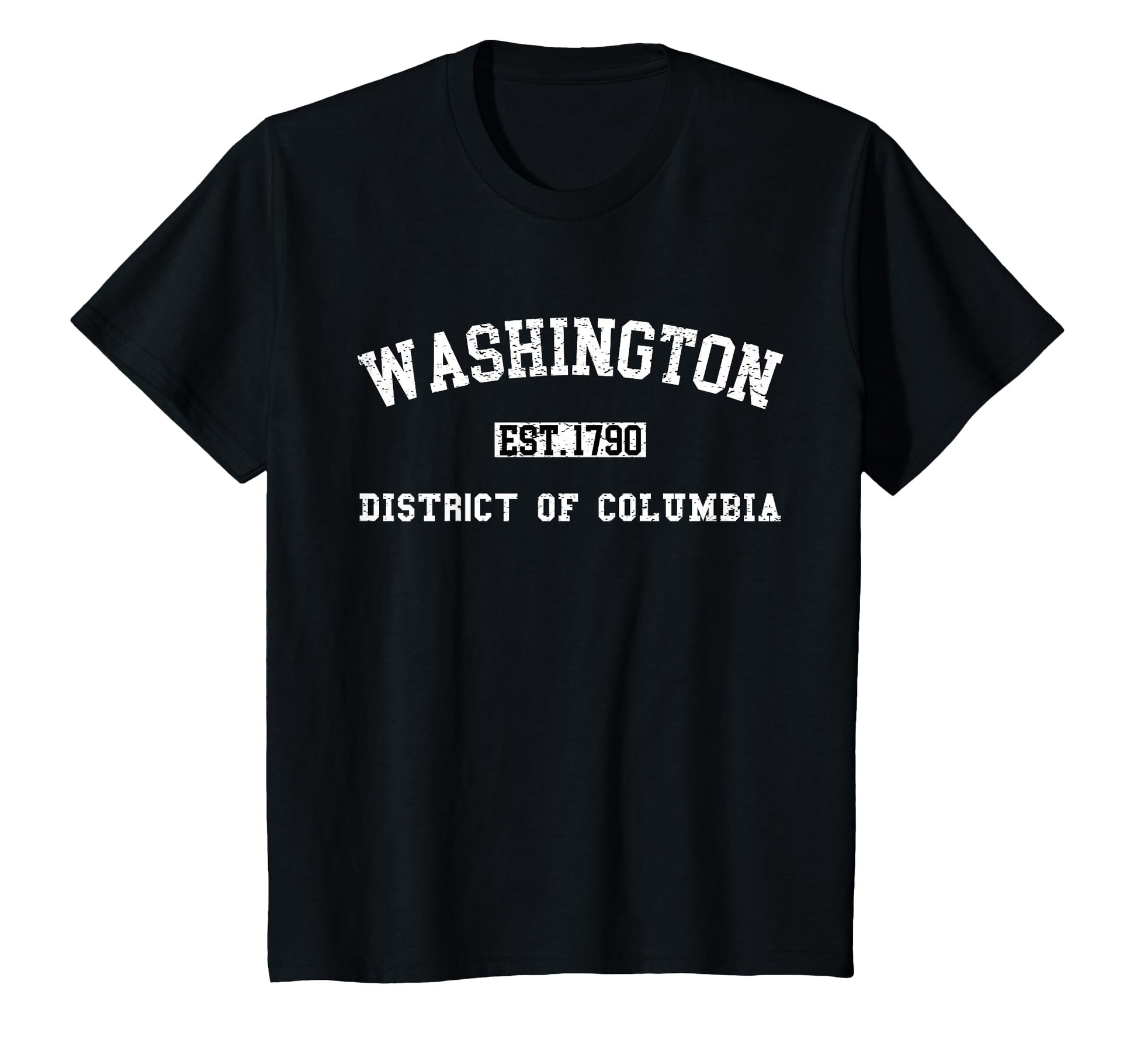Washington Dc Usa Varsity Sports T-Shirt - Fun Novelty Design for Adults - T-Shirt, Sweatshirt, Hoodie