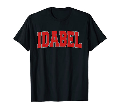 Idabel Ok Oklahoma Varsity Usa Sports T-Shirt - Unique Graphic for Adults - T-Shirt, Sweatshirt, Hoodie