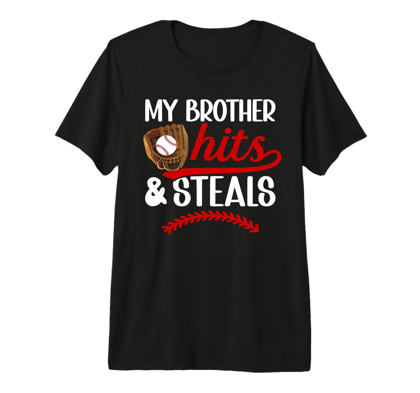 Funny Baseball Sister Baseball T-Shirt - Casual Everyday Wear Men Women - T-Shirt, Sweatshirt, Hoodie
