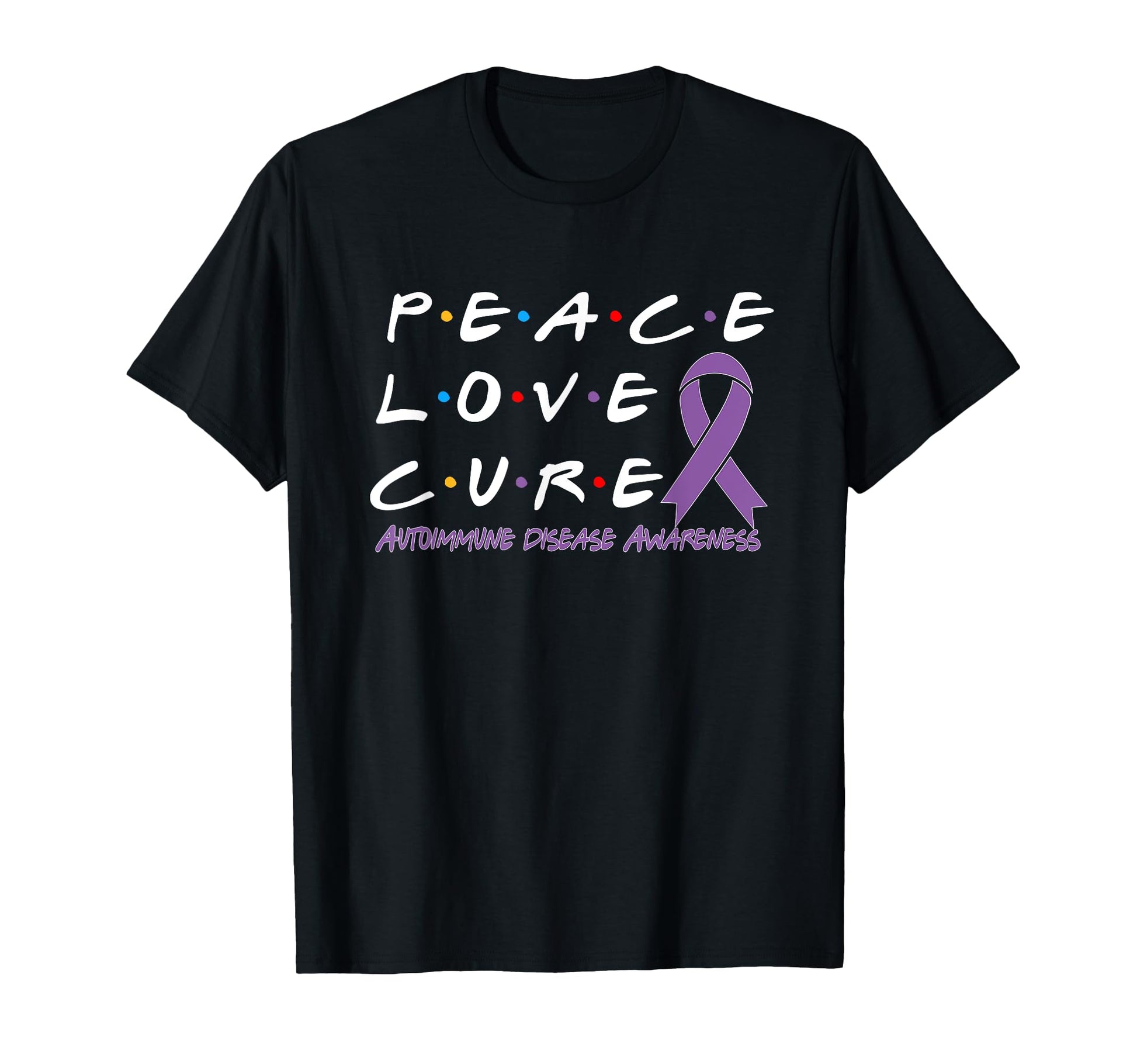 Autoimmune Disease Awareness Peace T-Shirt - Streetwear Style Men Women - T-Shirt, Sweatshirt, Hoodie
