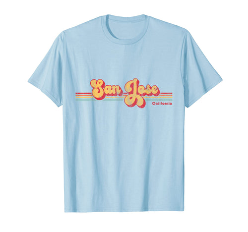 San Jose Stripes 70S 80S T-Shirt - Fun Novelty Design Men Women - T-Shirt, Sweatshirt, Hoodie