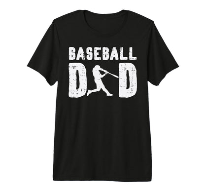 Baseball Dad Fathers Day Coach T-Shirt - Casual Everyday Wear Men Women - T-Shirt, Sweatshirt, Hoodie