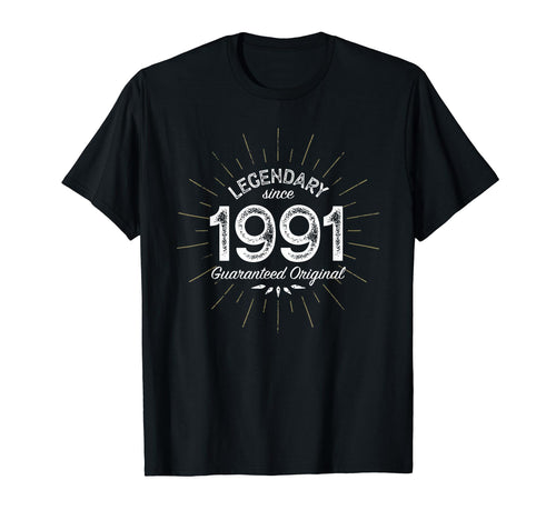 Legendary Since 1991 Birth Year T-Shirt - Casual Everyday Wear for Adults - T-Shirt, Sweatshirt, Hoodie