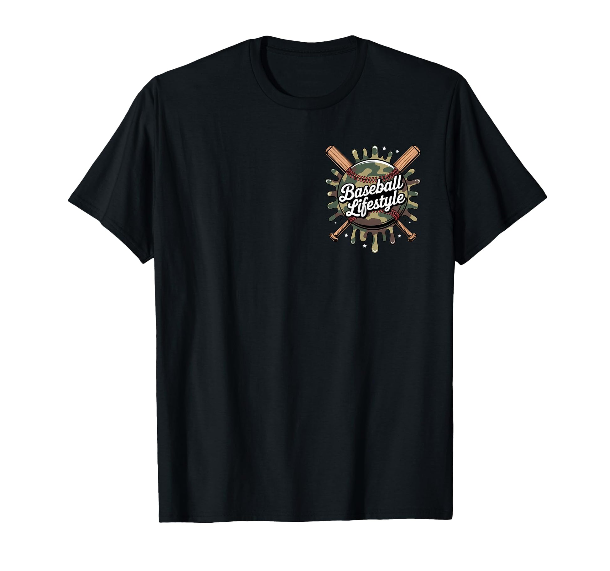 Baseball Lifestyle Dad Birthday Bat Funny T-Shirt - Unique Graphic Unisex - T-Shirt, Sweatshirt, Hoodie