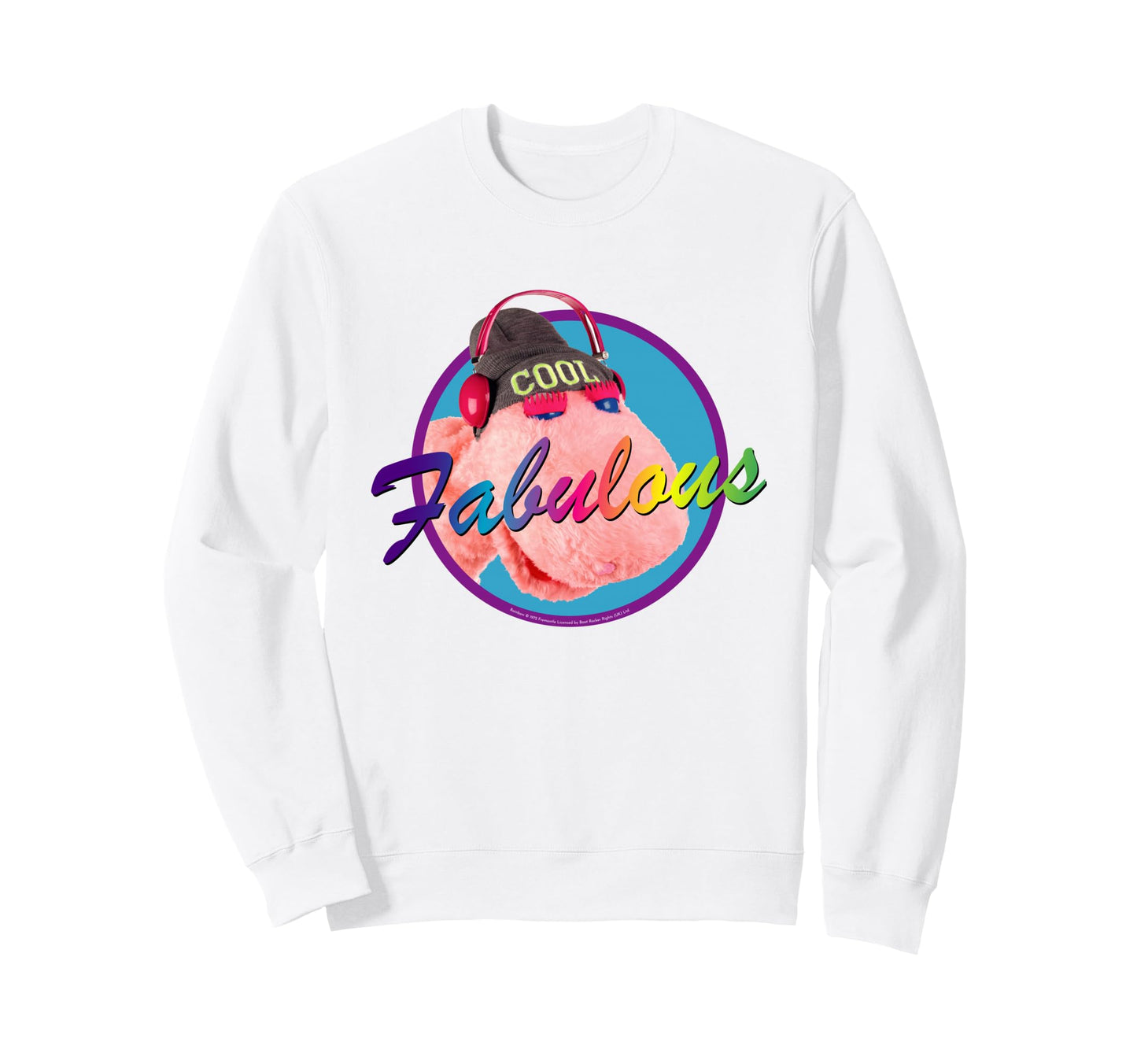 Rainbow Fabulous George Sweatshirt - Minimalist Print Men Women - T-Shirt, Sweatshirt, Hoodie