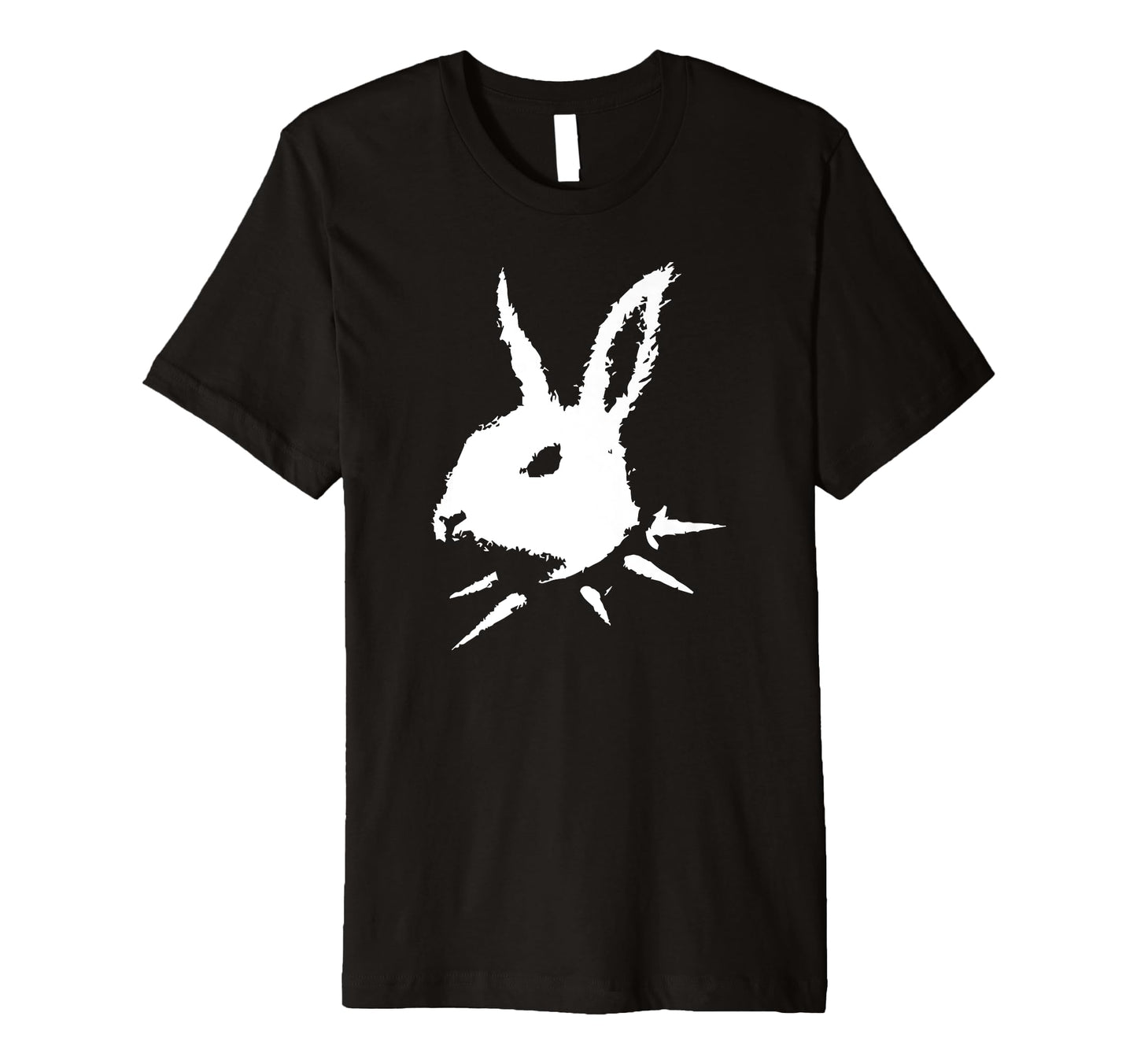 Bunny Skull Punk Y2K Creepy Cat Goth T-Shirt - Aesthetic Graphic Men Women - T-Shirt, Sweatshirt, Hoodie