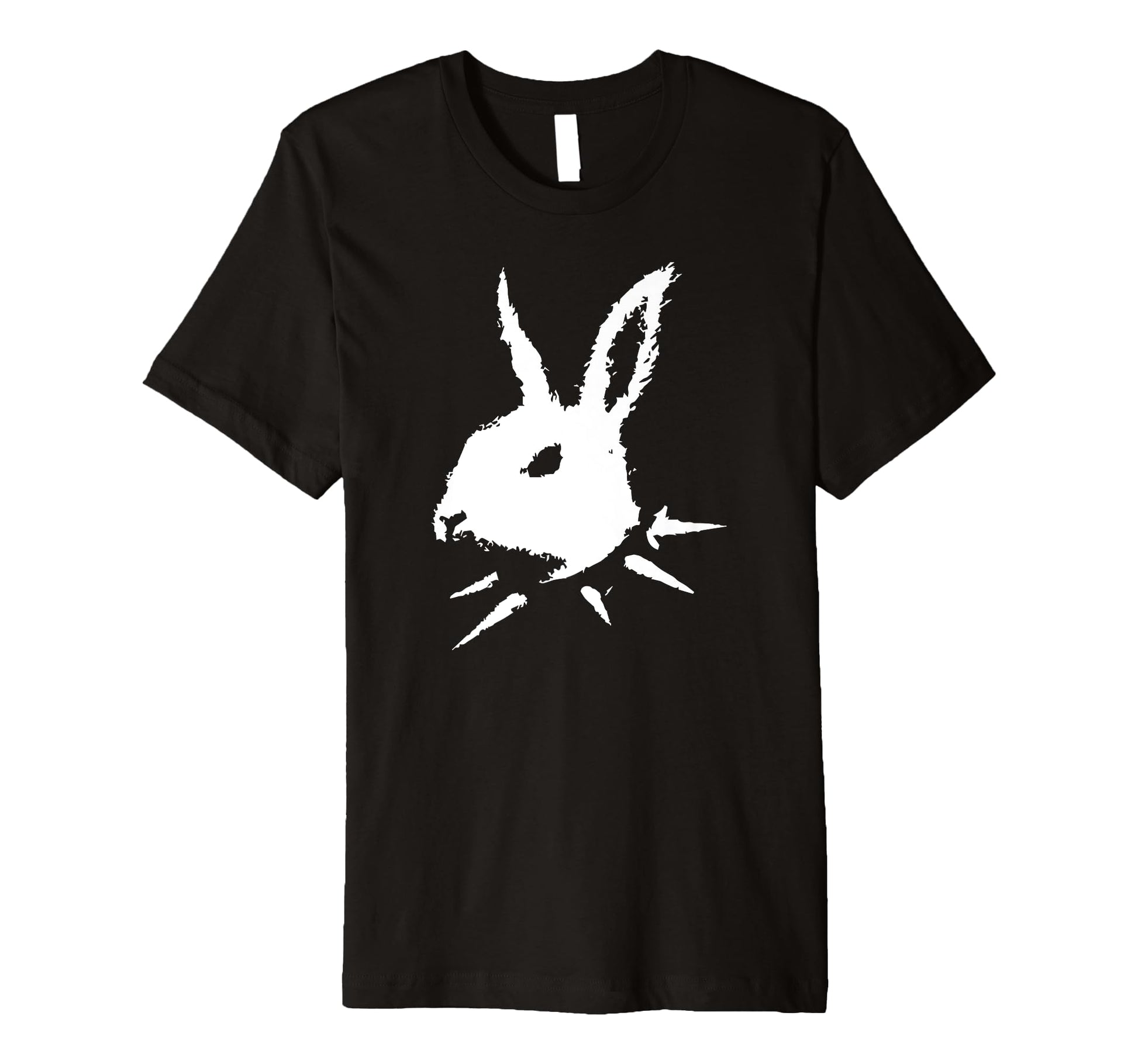 Bunny Skull Punk Y2K Creepy Cat Goth T-Shirt - Aesthetic Graphic Men Women - T-Shirt, Sweatshirt, Hoodie