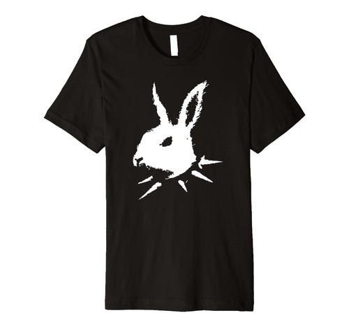 Bunny Skull Punk Y2K Creepy Cat Goth T-Shirt - Aesthetic Graphic Men Women - T-Shirt, Sweatshirt, Hoodie