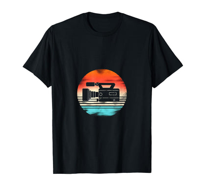 Video Camera T-Shirt - Aesthetic Graphic Unisex - T-Shirt, Sweatshirt, Hoodie