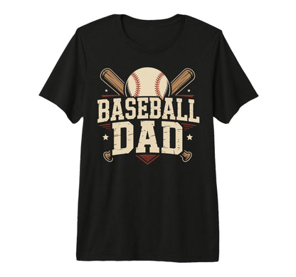Softball Player Father Daddy Mens T-Shirt - Custom Art Print Unisex - T-Shirt, Sweatshirt, Hoodie