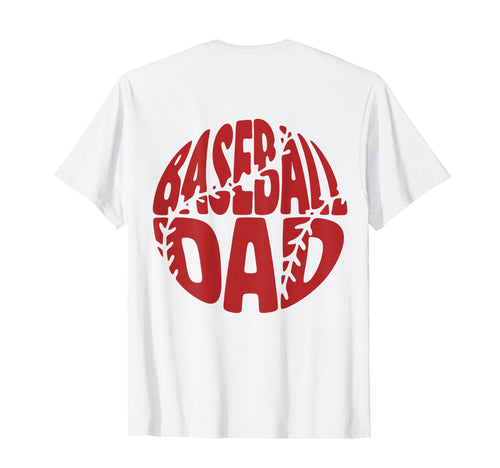 Baseball Dad Funny Fathers Day Baseball T-Shirt - Unique Graphic Men Women - T-Shirt, Sweatshirt, Hoodie