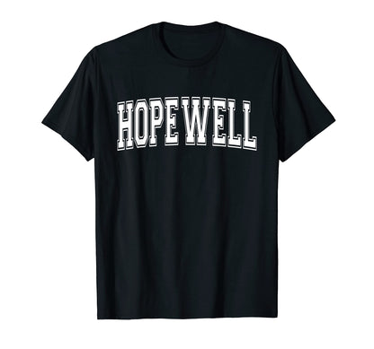 Hopewell Va Virginia Usa Sports T-Shirt - Minimalist Print Men Women - T-Shirt, Sweatshirt, Hoodie